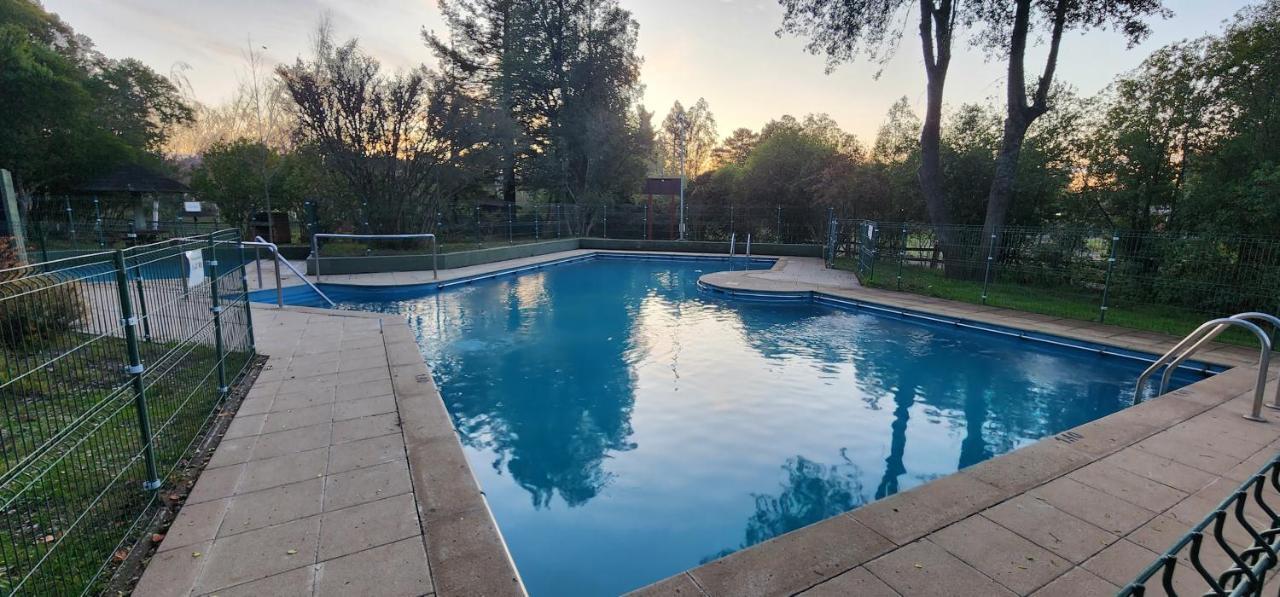 Hotel Y Cabanas Las Mellizas - Caja Los Andes Los Ángeles 외부 사진